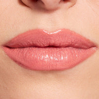 Makeup Revolution Pout Lip Gloss Stick Shimmer Peach Sorbet Nude 4pc Set + 1 Full Size Product Worth 25% Value Free