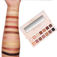    TREND BEAUTY EYESHADOW 14 COLOR PALETTE SOFT NUDE 4pc Set + 1 Full Size Product Worth 25% Value Free