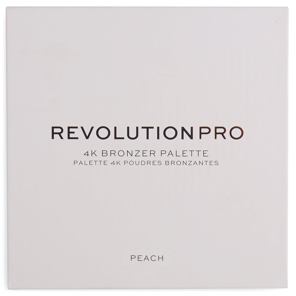 Revolution Pro 4K Blush Palette Peach 4Pcs Set + 1 Full Size Product Worth 25% Value Free