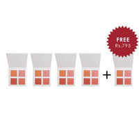 Revolution Pro 4K Blush Palette Peach 4Pcs Set + 1 Full Size Product Worth 25% Value Free