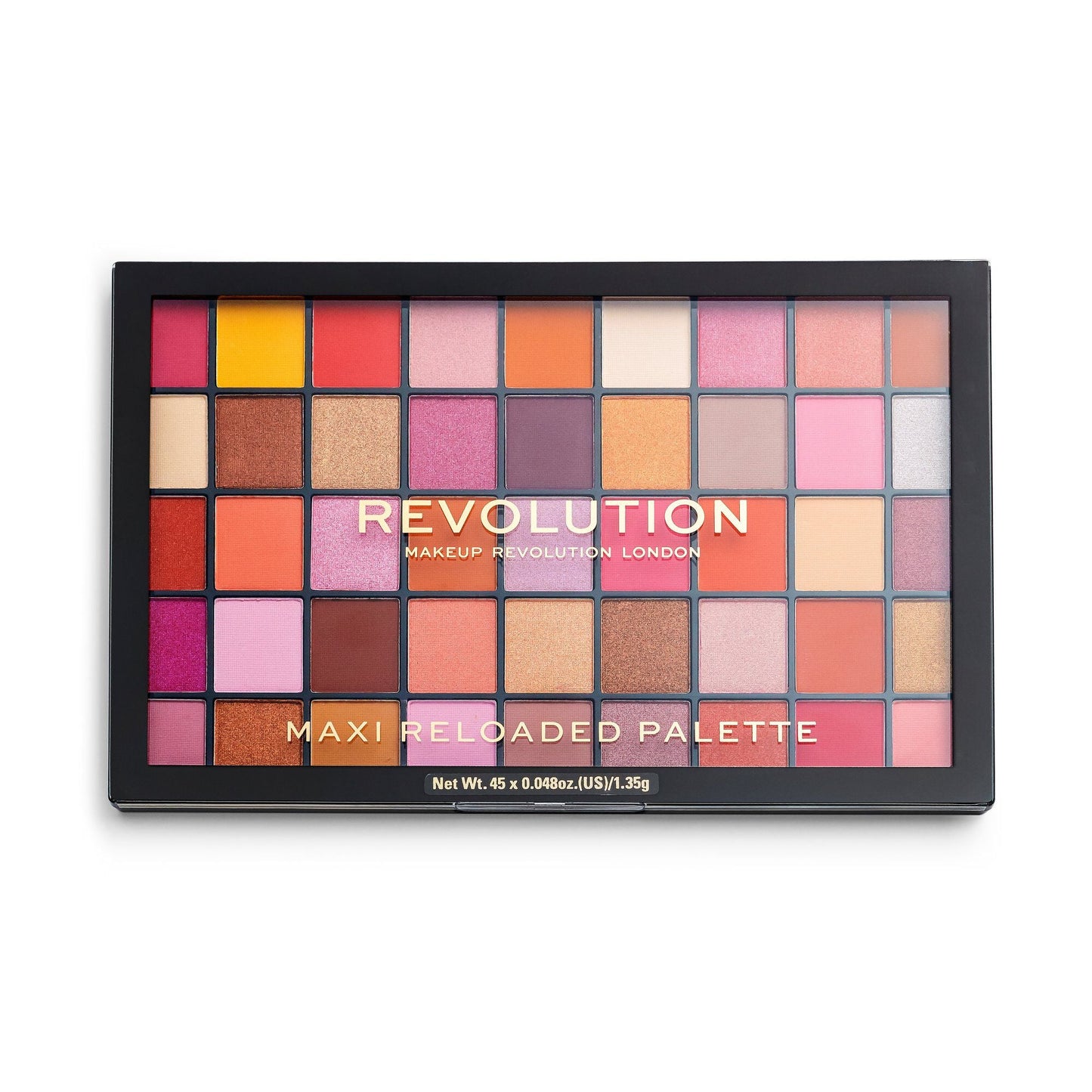 Revolution Maxi Reloaded Eyeshadow Palette - Big Big Love 4pc Set + 1 Full Size Product Worth 25% Value Free