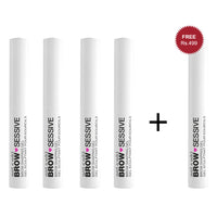 Wet N Wild Brow-Sessive Brow Shaping Gel - Brown 4pc Set + 1 Full Size Product Worth 25% Value Free