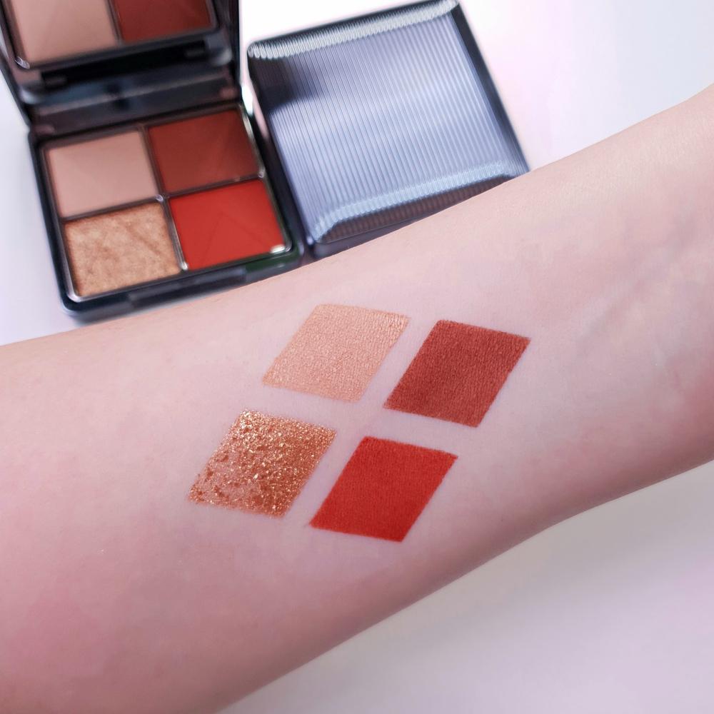 XX Revolution XXpress Quad Eyeshadow Palette - XXtrovert 4pc Set + 1 Full Size Product Worth 25% Value Free