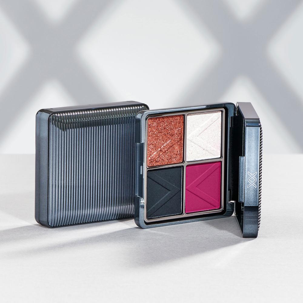 XX Revolution XXpress Quad Eyeshadow Palette - XXtravagant 4pc Set + 1 Full Size Product Worth 25% Value Free