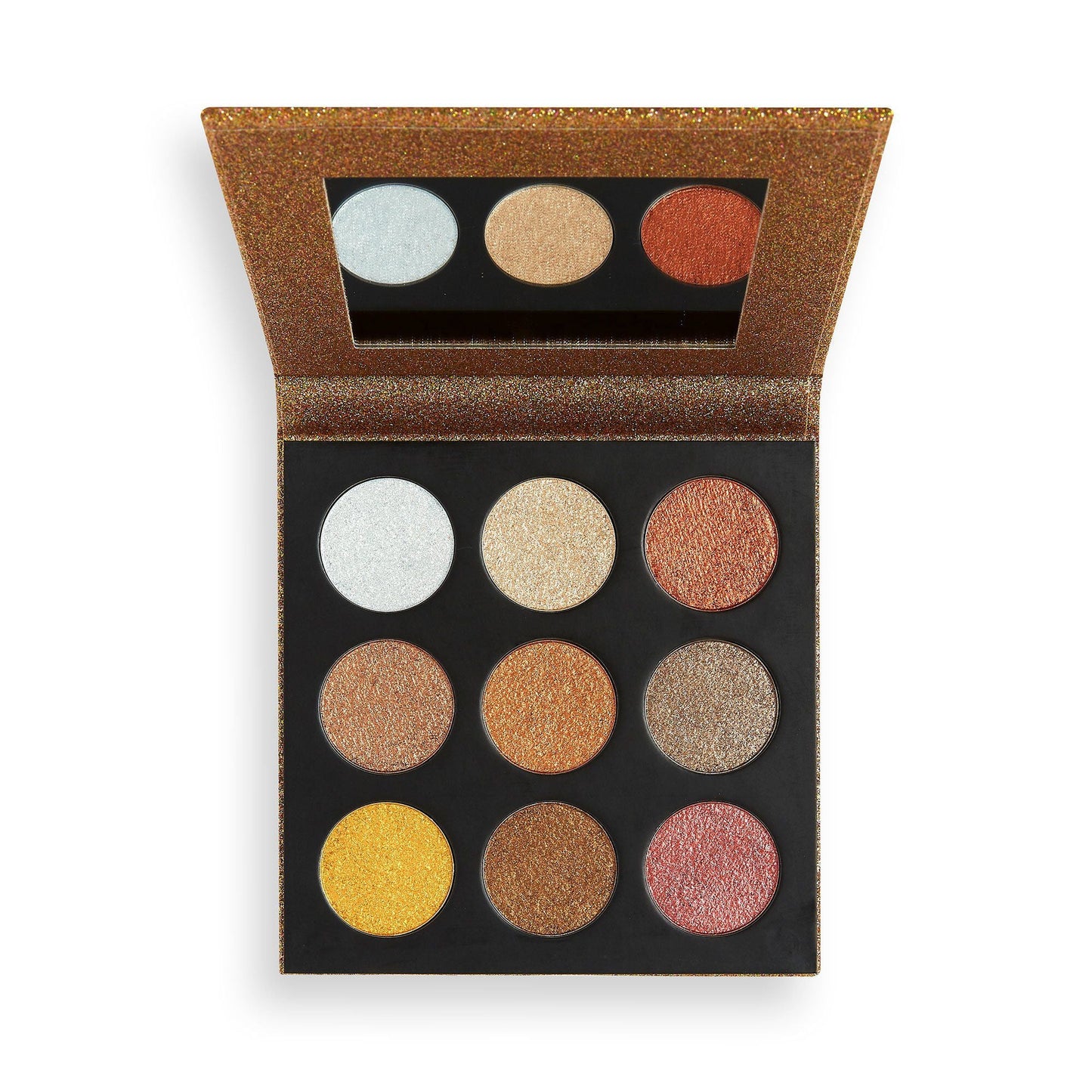 Makeup Revolution Euphoric Foil Eyeshadow Palette Sparkle Up 4pc Set + 1 Full Size Product Worth 25% Value Free