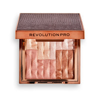 Revolution Pro Goddess Glow Shimmer Brick Afterglow 4pc Set + 1 Full Size Product Worth 25% Value Free