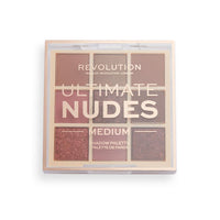 Makeup Revolution Ultimate Nudes Eyeshadow Palette - Medium - HOK Makeup