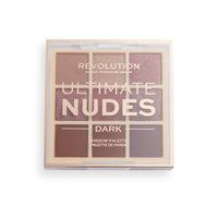 Makeup Revolution Ultimate Nudes Eyeshadow Palette - Dark - HOK Makeup