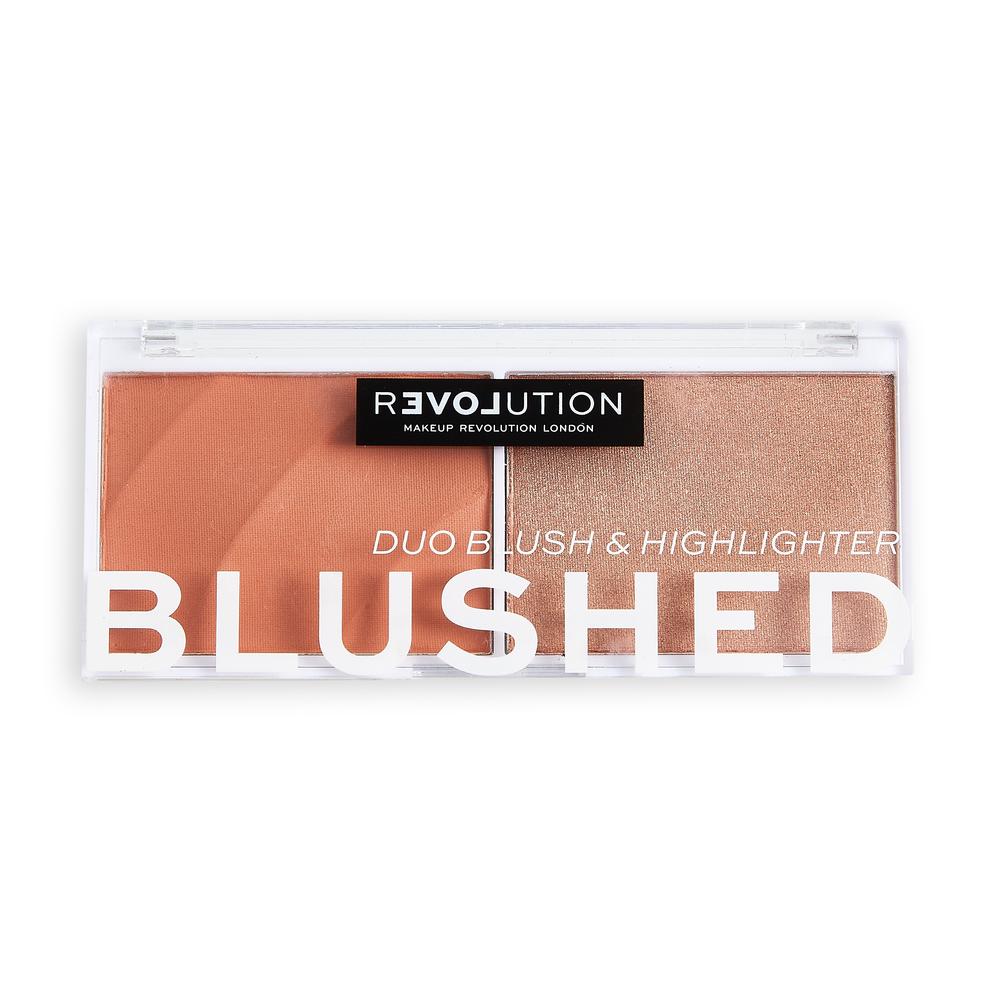 Revolution Relove Colour Play Blushed Duo - Queen - HOK Makeup