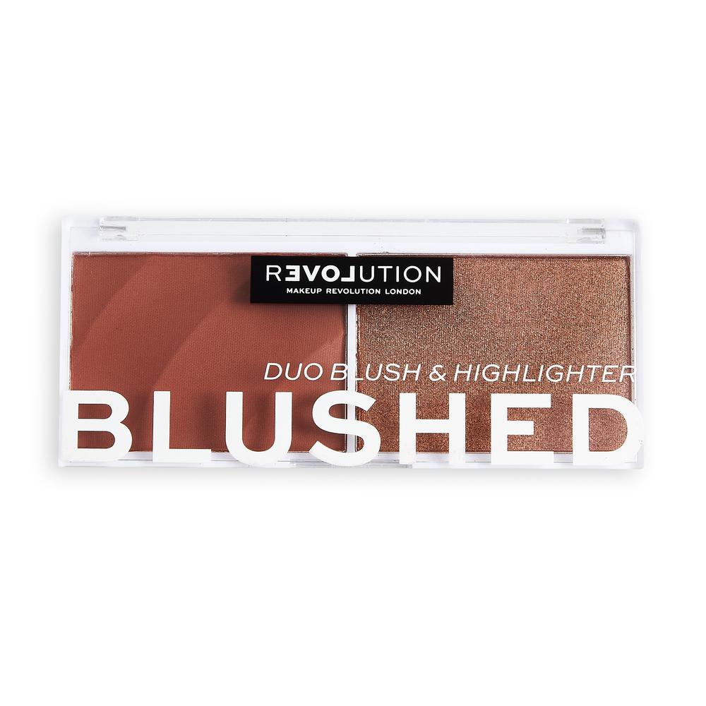 Revolution Relove Colour Play Blushed Duo - Baby - HOK Makeup