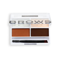 Revolution Relove Colour Cult Brow Palette - Medium - HOK Makeup