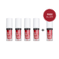 Makeup Revolution Relove Baby Gloss Babe 4pc Set + 1 Full Size Product Worth 25% Value Free