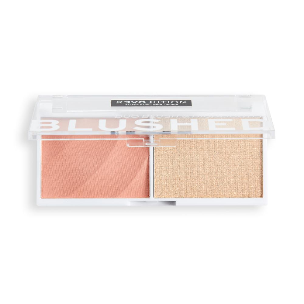 Revolution Relove Colour Play Blushed Duo - Sweet - HOK Makeup