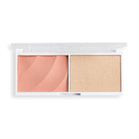 Revolution Relove Colour Play Blushed Duo - Sweet - HOK Makeup