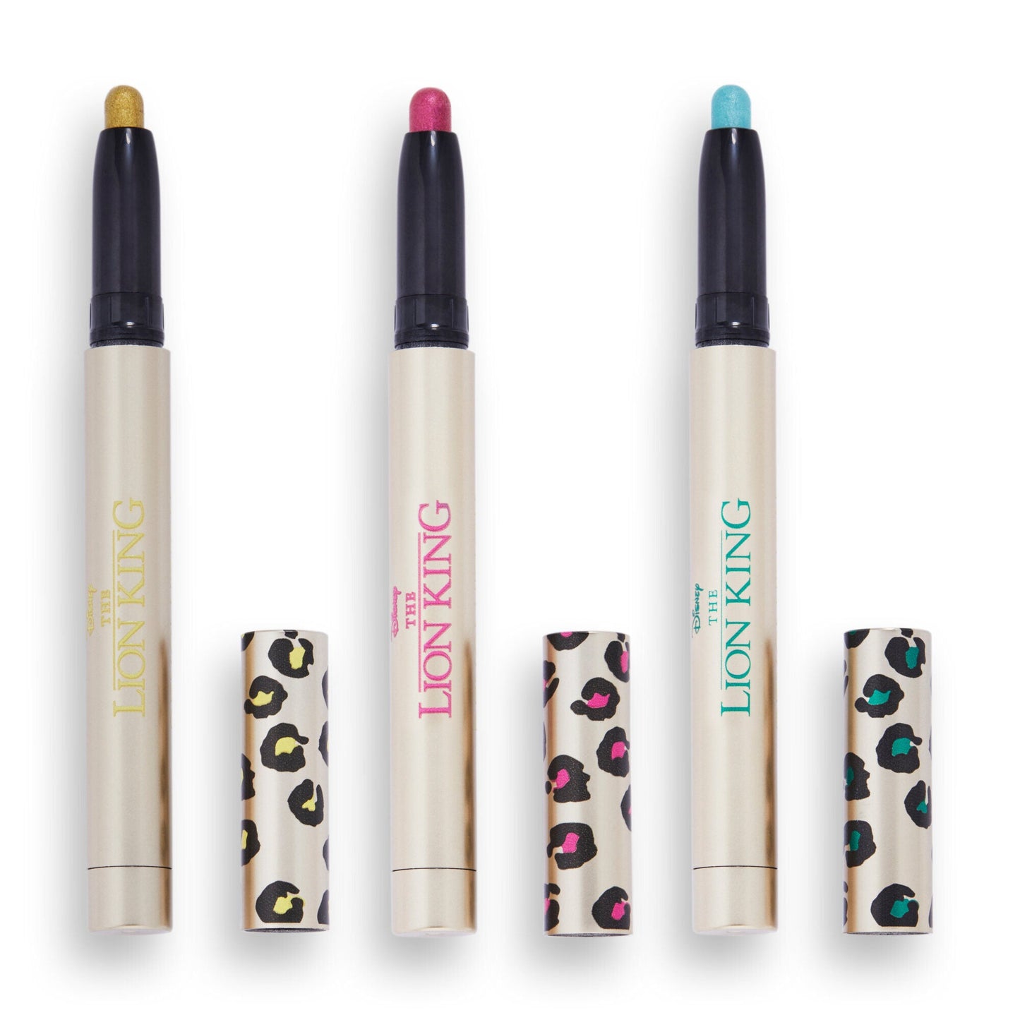 Revolution x Lion King Three Best friends Eye Crayon Set 4pc Set + 1 Full Size Product Worth 25% Value Free