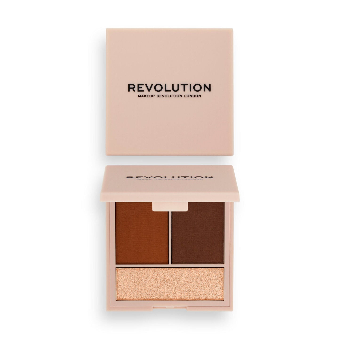 Revolution Face Powder Contour Compact Light 4pc Set + 1 Full Size Product Worth 25% Value Free