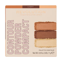 Revolution Face Powder Contour Compact Light 4pc Set + 1 Full Size Product Worth 25% Value Free