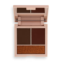 Revolution Face Powder Contour Compact Deep 4pc Set + 1 Full Size Product Worth 25% Value Free