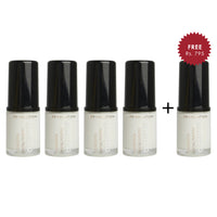 Revolution Foundation Mixing Pigment White 4pc Set + 1 Full Size Product Worth 25% Value Free