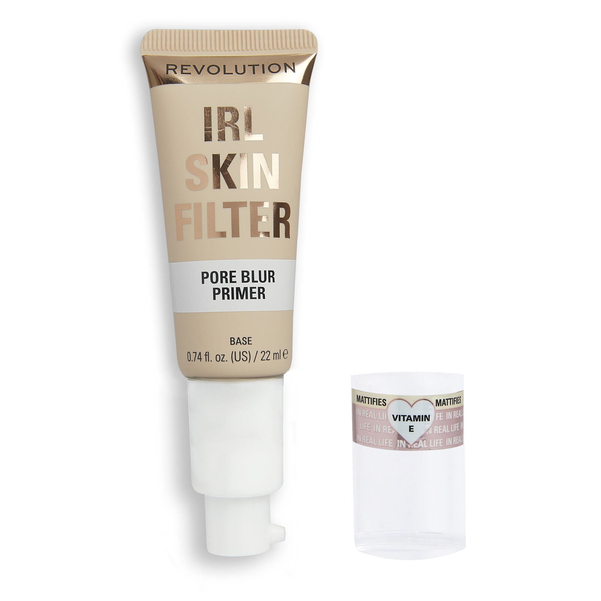 Revolution IRL Pore Blur Filter Primer 4pc Set + 1 Full Size Product Worth 25% Value Free
