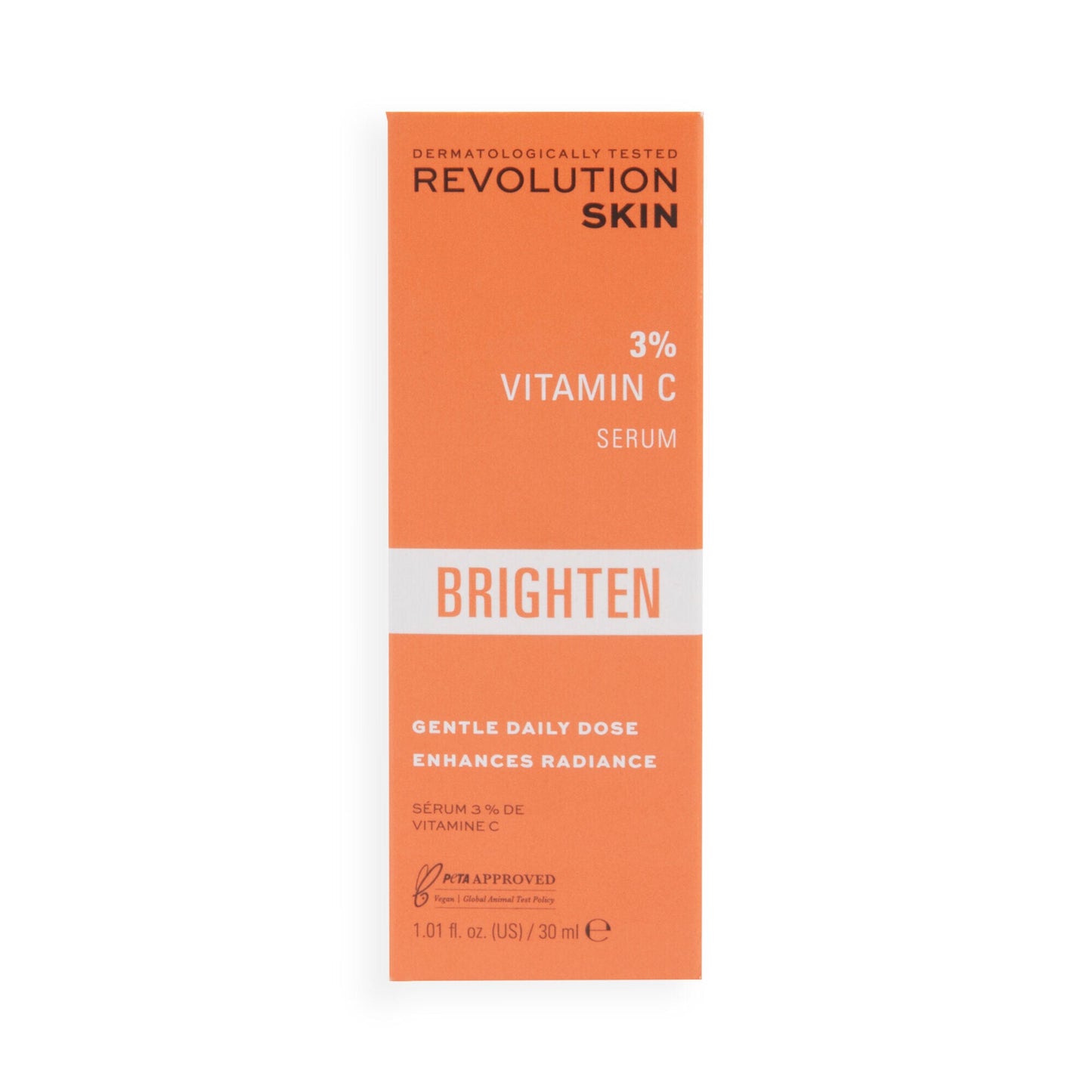 Makeup Revolution Skincare 3% Vitamin C Serum 4pc Set + 1 Full Size Product Worth 25% Value Free