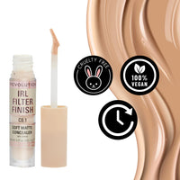 Revolution IRL Filter Finish Concealer C7 4pc Set + 1 Full Size Product Worth 25% Value Free