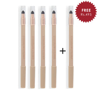 Makeup Revolution Streamline Waterline Eyeliner Pencil Ivory 4pc Set + 1 Full Size Product Worth 25% Value Free