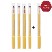Makeup Revolution Streamline Waterline Eyeliner Pencil Gold 4pc Set + 1 Full Size Product Worth 25% Value Free