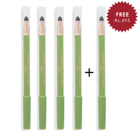 Makeup Revolution Streamline Waterline Eyeliner Pencil Green 4pc Set + 1 Full Size Product Worth 25% Value Free