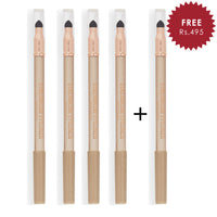Makeup Revolution Streamline Waterline Eyeliner Pencil Rose Gold 4pc Set + 1 Full Size Product Worth 25% Value Free