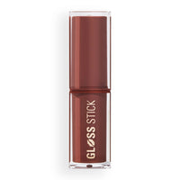 Makeup Revolution Pout Lip Gloss Stick Shimmer Toasted Caramel 4pc Set + 1 Full Size Product Worth 25% Value Free