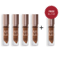 Makeup Revolution Air Blur Matte Liquid Lipstick Coco 4pc Set + 1 Full Size Product Worth 25% Value Free