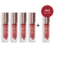 Makeup Revolution Air Blur Matte Liquid Lipstick Ballet 4pc Set + 1 Full Size Product Worth 25% Value Free