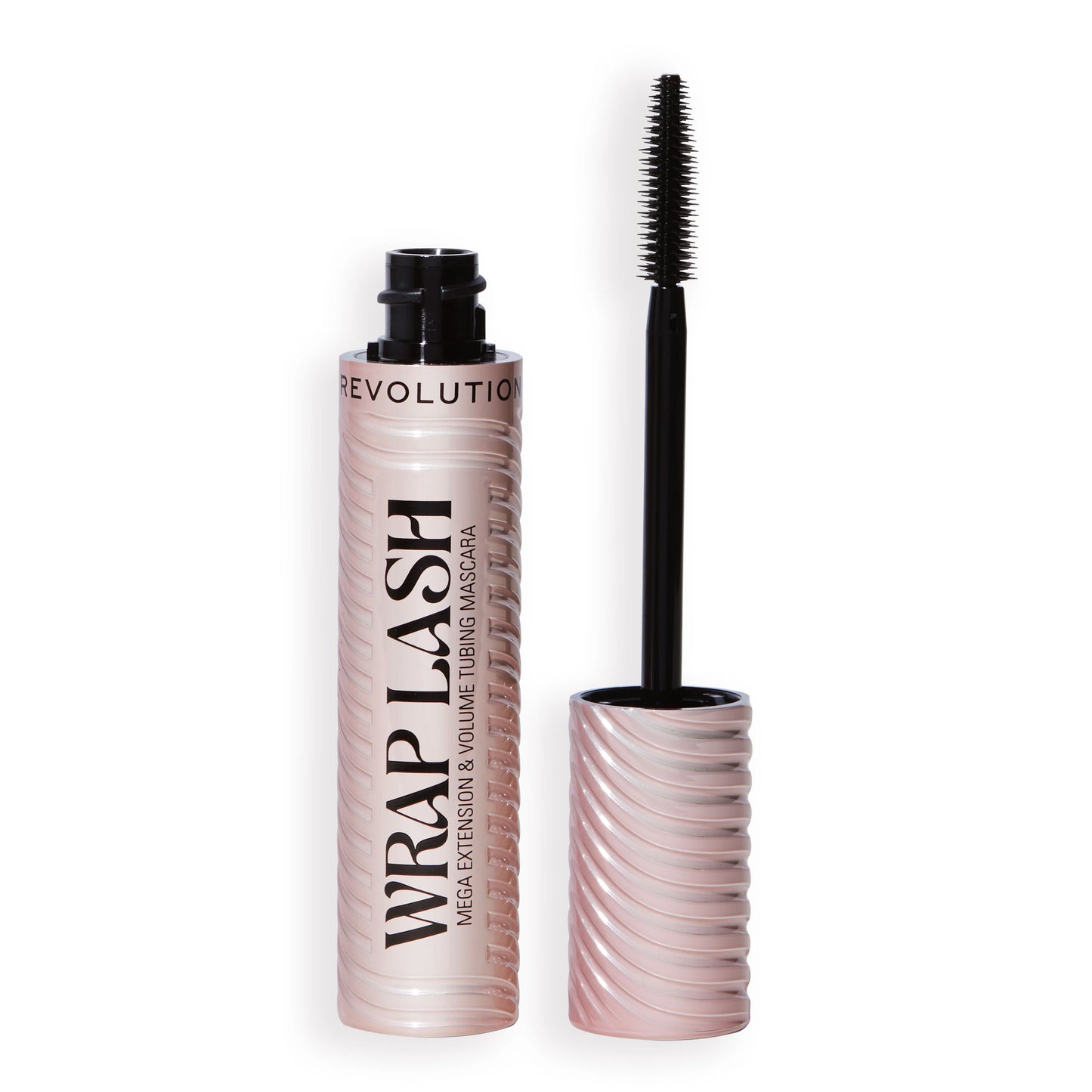Revolution Wrap Lash Tubing Mascara Black 4pc Set + 1 Full Size Product Worth 25% Value Free