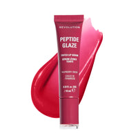Revolution Peptide Glaze Tinted Lip Serum Raspberry Crush 4pc Set + 1 Full Size Product Worth 25% Value Free