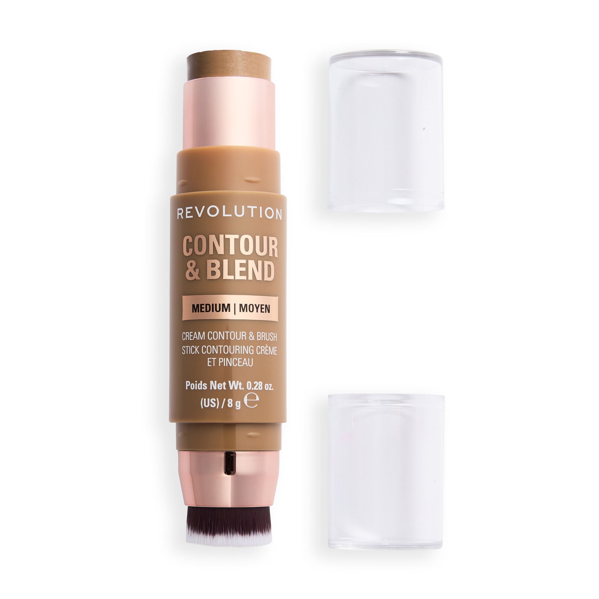 Makeup Revolution Reloaded Contour & Blend Stick Medium 4pc Set + 1 Full Size Product Worth 25% Value Free