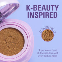 Revolution Superdewy Cushion Foundation Light Neutral 4pc Set + 1 Full Size Product Worth 25% Value Free