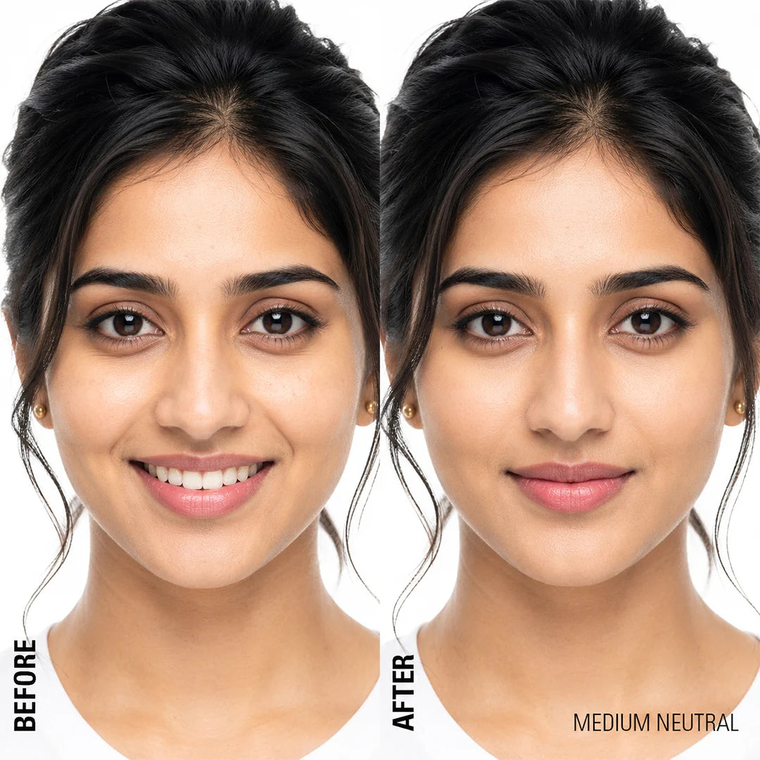 Revolution Superdewy Cushion Foundation Medium Neutral 4pc Set + 1 Full Size Product Worth 25% Value Free