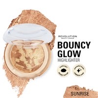 Revolution - Bouncy Glow Highlighter Sunrise 4pc Set + 1 Full Size Product Worth 25% Value Free