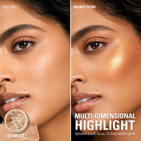 Revolution - Bouncy Glow Highlighter Sunrise 4pc Set + 1 Full Size Product Worth 25% Value Free