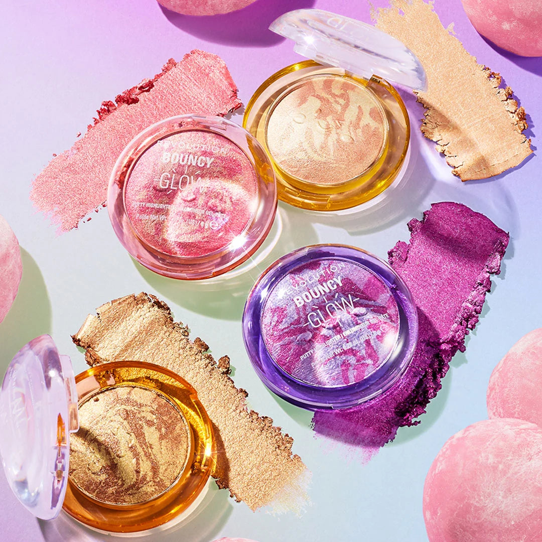 Revolution - Bouncy Glow Highlighter Twighlight 4pc Set + 1 Full Size Product Worth 25% Value Free