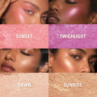 Revolution - Bouncy Glow Highlighter Sunset 4pc Set + 1 Full Size Product Worth 25% Value Free