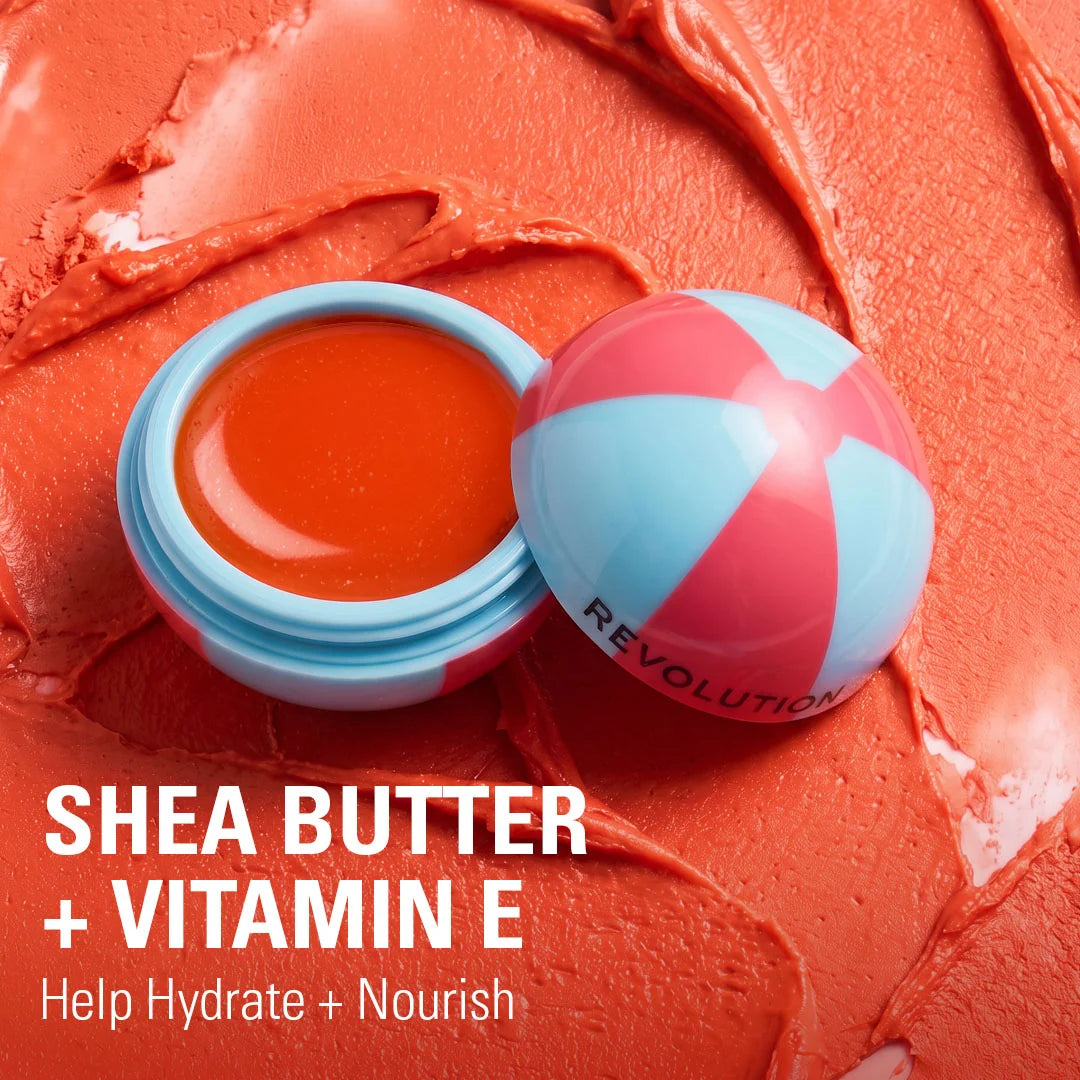 Revolution Inflataball Glow Lip & Cheek Tropical Creamsicle 4pc Set + 1 Full Size Product Worth 25% Value Free