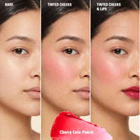Revolution Inflataball Glow Lip & Cheek Cherry Cola Punch 4pc Set + 1 Full Size Product Worth 25% Value Free