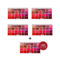 Pigment Play Lip Cream Palette - Cream Dreams 4pc Set + 1 Full Size Product Worth 25% Value Free