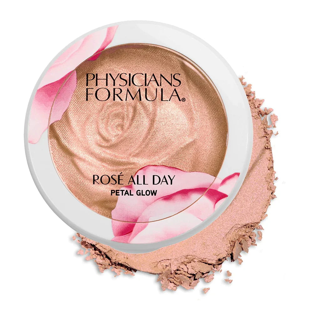 Physicians Formula Rosé All Day Petal Glow setting powder soft petal 4pc Set + 1 Full Size Product Worth 25% Value Free