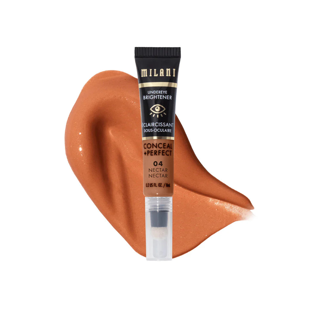 Milani Conceal + Perfect Undereye Brightener-04 Nectar 4pc Set + 1 Full Size Product Worth 25% Value Free