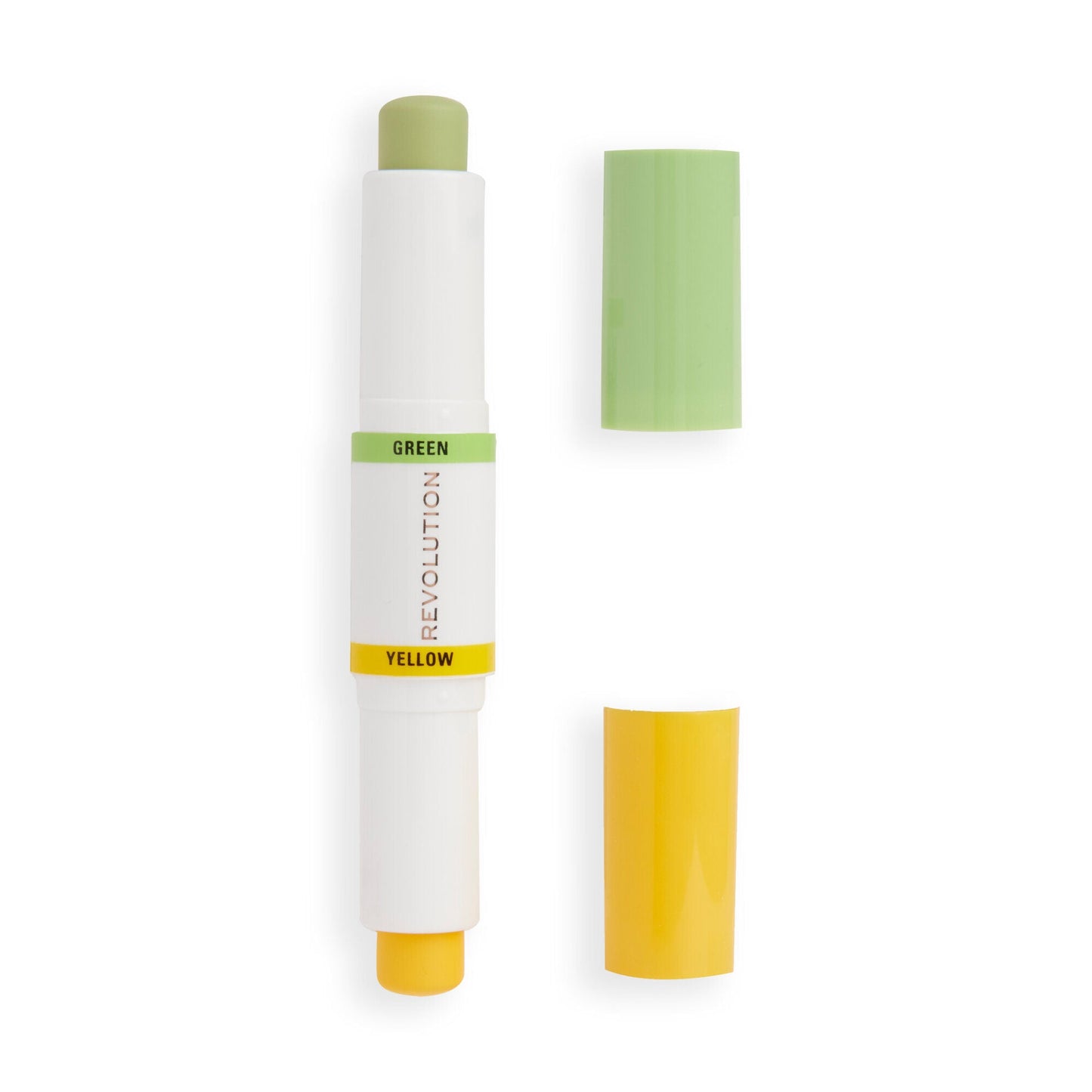 Makeup Revolution Correct & Transform Yellow & Green 4pc Set + 1 Full Size Product Worth 25% Value Free
