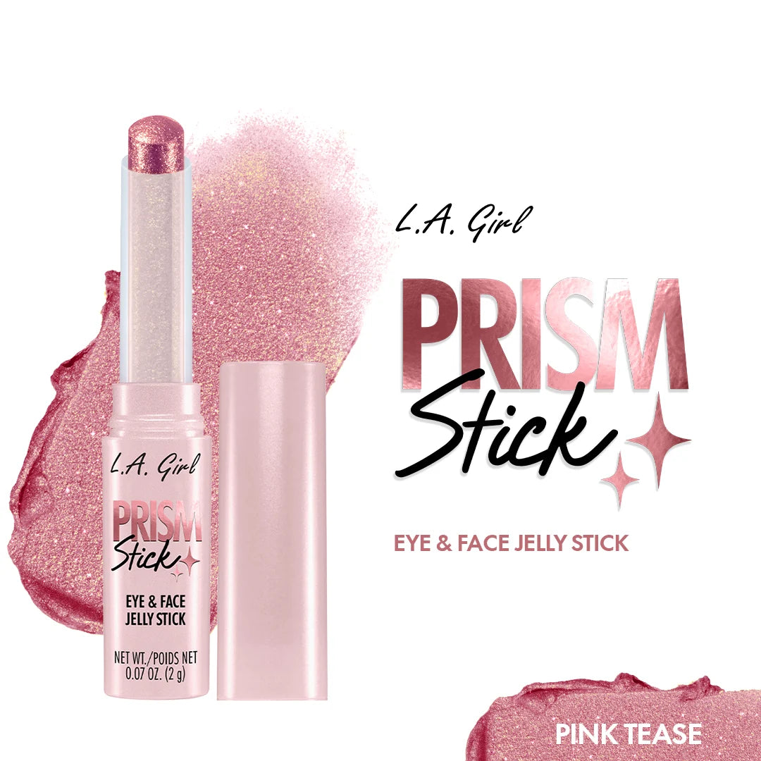 L.A. Girl Prism Jelly Stick- Pink Tease 4pc Set + 1 Full Size Product Worth 25% Value Free