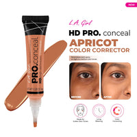 L.A. Girl Hd Pro Conceal-Apricot Corrector 4pc Set + 1 Full Size Product Worth 25% Value Free